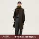 SOMENUM森林 25AW「优雅老钱」翻领通勤简约长款 风衣男女夹克大衣