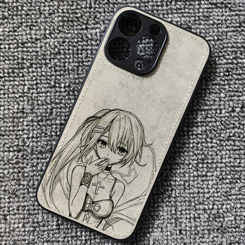 素晴日美好的每一天水上由岐周边布纹手机壳适用iphone16promax苹果17华为mate80小米15红米90一加13iqoo15U