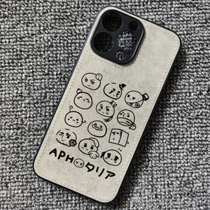 黑塔利亚APH周边团子表情布纹手机壳适用iphone17promax苹果16华为mate70pro红米K80小米14一加ace5vivoOPPO