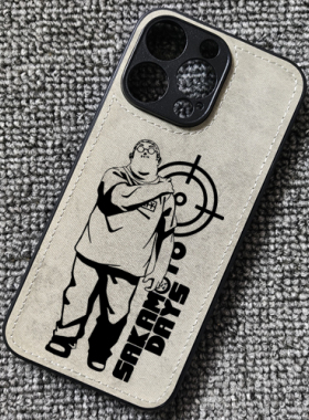 板本日常动漫周边布纹手机壳适用iphone16苹果15华为mate70荣耀300小米14红米K80一加ace3prooppofindx8s20