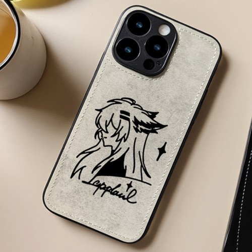 明日方舟拉普兰德周边布纹手机壳适用iphone16promax苹果15华为mate60pro小米14红米K80一加13iqoo12vivox200