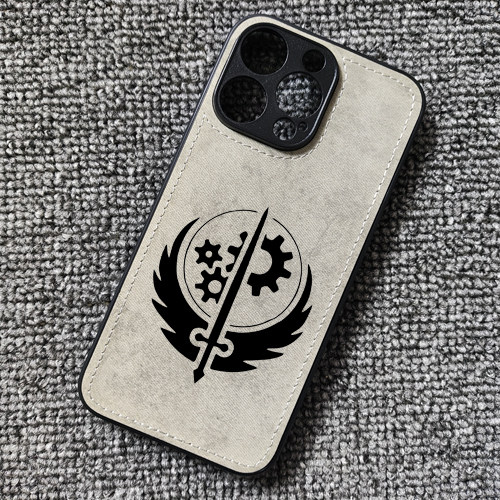 辐射游戏周边钢铁兄弟会布纹手机壳适用iphone16pro苹果15华为P60小米14红米K70至尊iqooneo5一加ACE3IQOO13