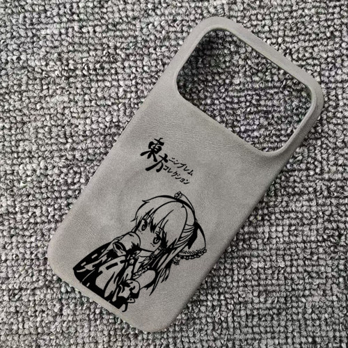 东方project博丽灵梦肤感肤感羊巴皮磁吸手机壳适用于iphone17苹果华为mate80小米15红米三星S25一加15荣耀