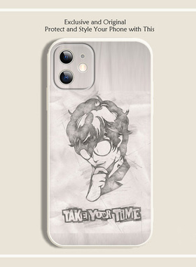 P5女神异闻录周边手机壳适用iphone14硅胶苹果VIVOOPPO小米13一加ACE2荣耀华为P50三星红米K60