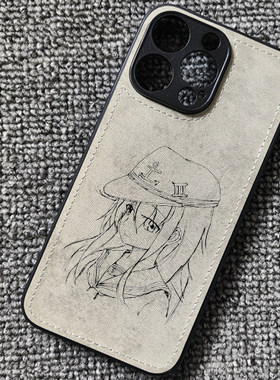 舰队舰娘 响周边布纹手机壳适用iphone17promax苹果16p华为mate70小米17红米K80一加13iqoo15VIVOoppofindx9