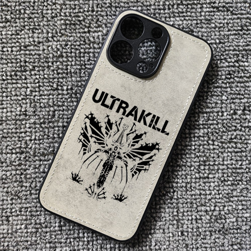 Ultrakill射击游戏周边布纹手机壳适用iphone16promax苹果17华为mate60pro小米17红米K80至尊iqooneo10一加13