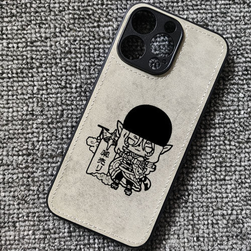 怪化猫卖药郎动漫周边布纹手机壳适用iphone17promax苹果16华为mate60小米17红米K80至尊iqoo15一加13荣耀win