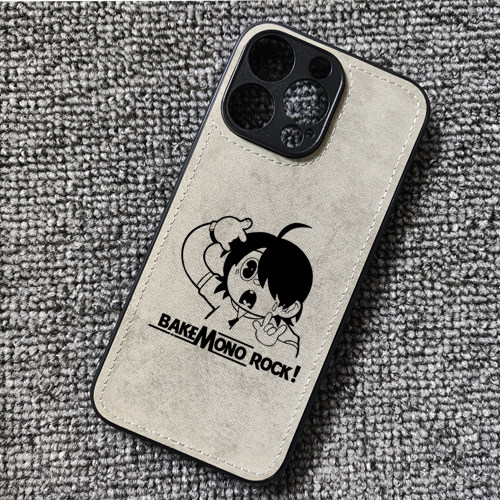 物语系列阿良良木历动漫布纹手机壳适用iphone16苹果15华为P70荣耀300小米14红米K80一加ace3prooppofindx8