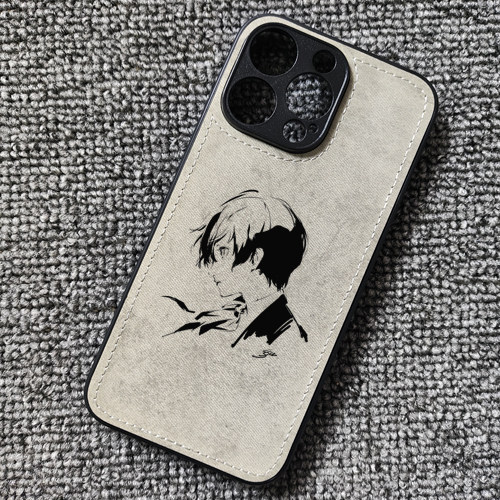 PERSONA3女神异闻录P3周边布纹手机壳适用iphone16pro苹果15华为MATE60小米14红米K70iqooneo9一加ACE3IQOO12