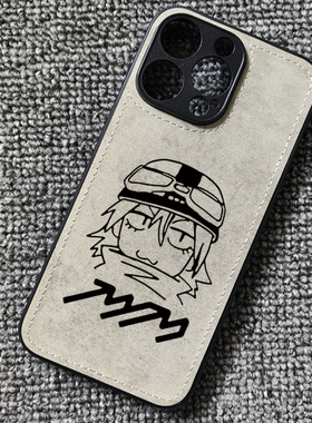 特别的她FLCL动漫周边布纹手机壳适用iphone16pro苹果华为P70小米15红米K80iqoo13一加12IQOONEO10荣耀90oppo