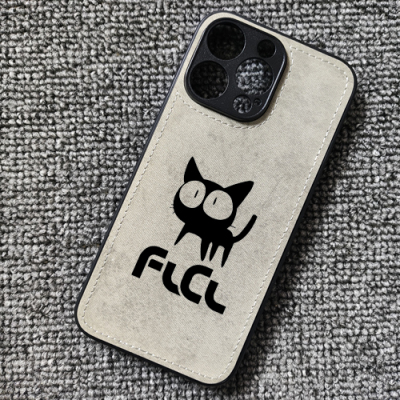 特别的她FLCL 猫咪动漫周边布纹手机壳适用iphone16P苹果华为P70小米15红米K70iqoo13一加ACEIQOONEO10荣耀90