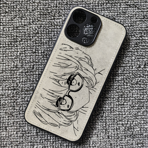 栗山未来境界的彼方布纹手机壳适用iphone16pro苹果14华为mate70荣耀90小米15红米K70iqooneo9一加13oppovivo