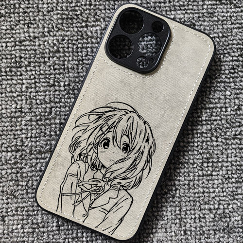 轻音少女平泽唯周边布纹手机壳适用iphone17pro苹果华为mate60小米15红米K80至尊iqoo15ultra一加13荣耀WINRT
