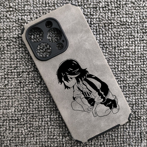 斩服少女动漫周边手机壳适用于iphone16promax苹果小米14三星S24红米K70华为P70荣耀200IQOONEO9OPPORENO12