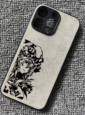 东方Project八云紫周边布纹手机壳适用iphone16苹果15小米14红米k70华为NOVA14mate60荣耀mgiac6一加13TOPPO