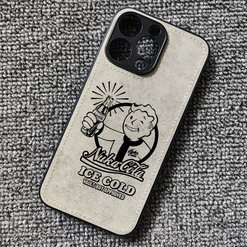 辐射4游戏周边布纹手机壳适用iphone16PROmax苹果华为P70MATE60小米15红米K70iqoo13一加ACEIQOONEO9z9turbo3