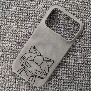 游戏王灰流丽表情包周边肤感羊巴皮磁吸手机壳适用于iphone17pro苹果华为P70小米15红米三星S25一加15荣耀500