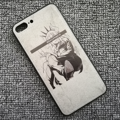 适用于iphoneXR 13promax xs  Helltaker地狱把妹王 布纹手机壳