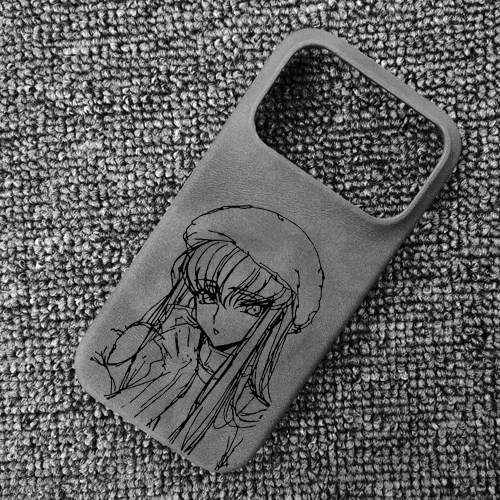 叛逆的鲁鲁修CC动漫周边肤感羊巴皮磁吸手机壳适用于iphone17pro苹果华为P70小米15红米三星S25一加15荣耀500