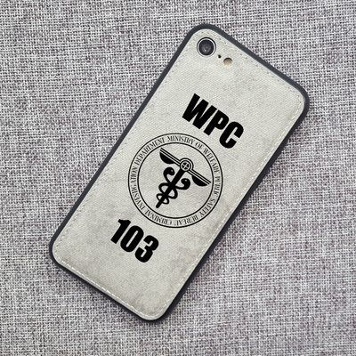 适用于iphone13PRO XR MAX 8p 心理测量者PSYCHO-PASS 布纹手机壳