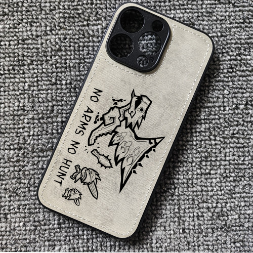 怪物猎人游戏周边布纹手机壳适用iphone17苹果16华为mate60荣耀600小米17红米K80一加13iqoo15TVIVOS60OPPO