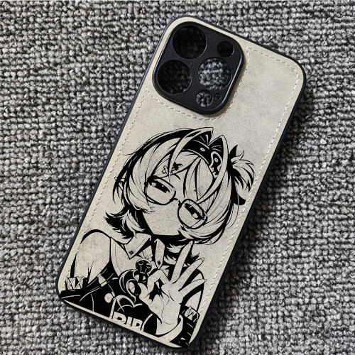 洛克茜动漫游戏周边布纹手机壳适用iphone18promax苹果17华为mate60p70荣耀90红米K80小米15一加13vivox500