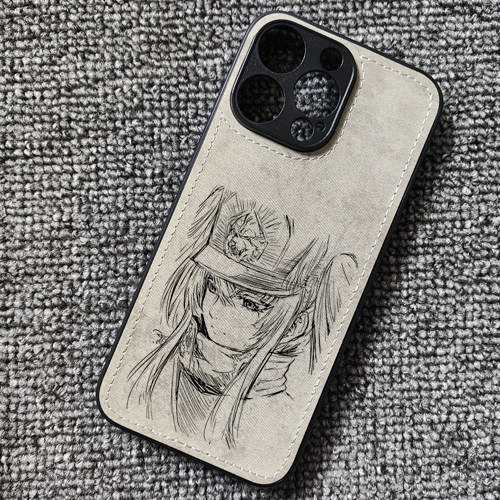线条Re:CREATORS阿尔泰尔周边布纹手机壳适用iphone16promax苹果17华为mate70小米15红米K80一加13iqooneo11