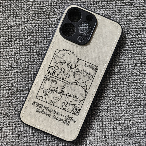 加油吧中村君周边男久斗广濑爱贵布纹手机壳适用iphone17苹果16华为mate70小米17红米K80iqoo15一加13T荣耀90