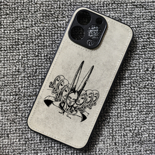 JOJO飙马野郎大总统D4C动漫周边布纹手机壳适用iphone16苹果15华为mate70pro荣耀300小米14红米K80一加ace3