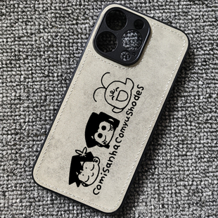 古见同学有交流障碍症周边布纹手机壳适用iphone16pro苹果15华为mate60荣耀90小米14红米K80一加13IQOONEO10