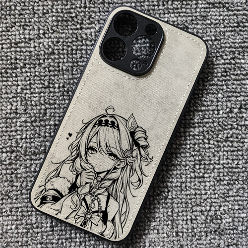 鸣潮达妮娅游戏周边布纹手机壳适用iphone16苹果17华为mate60小米15红米K90一加15Tiqooneo10荣耀WINOPPOVIVO图片