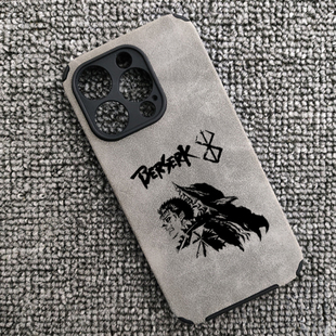 剑风传奇狂战士格斯手机壳适用苹果iphone16PROMAX小米13红米k60华为MATE50P60NOVA10vivoX80荣耀90OPPO