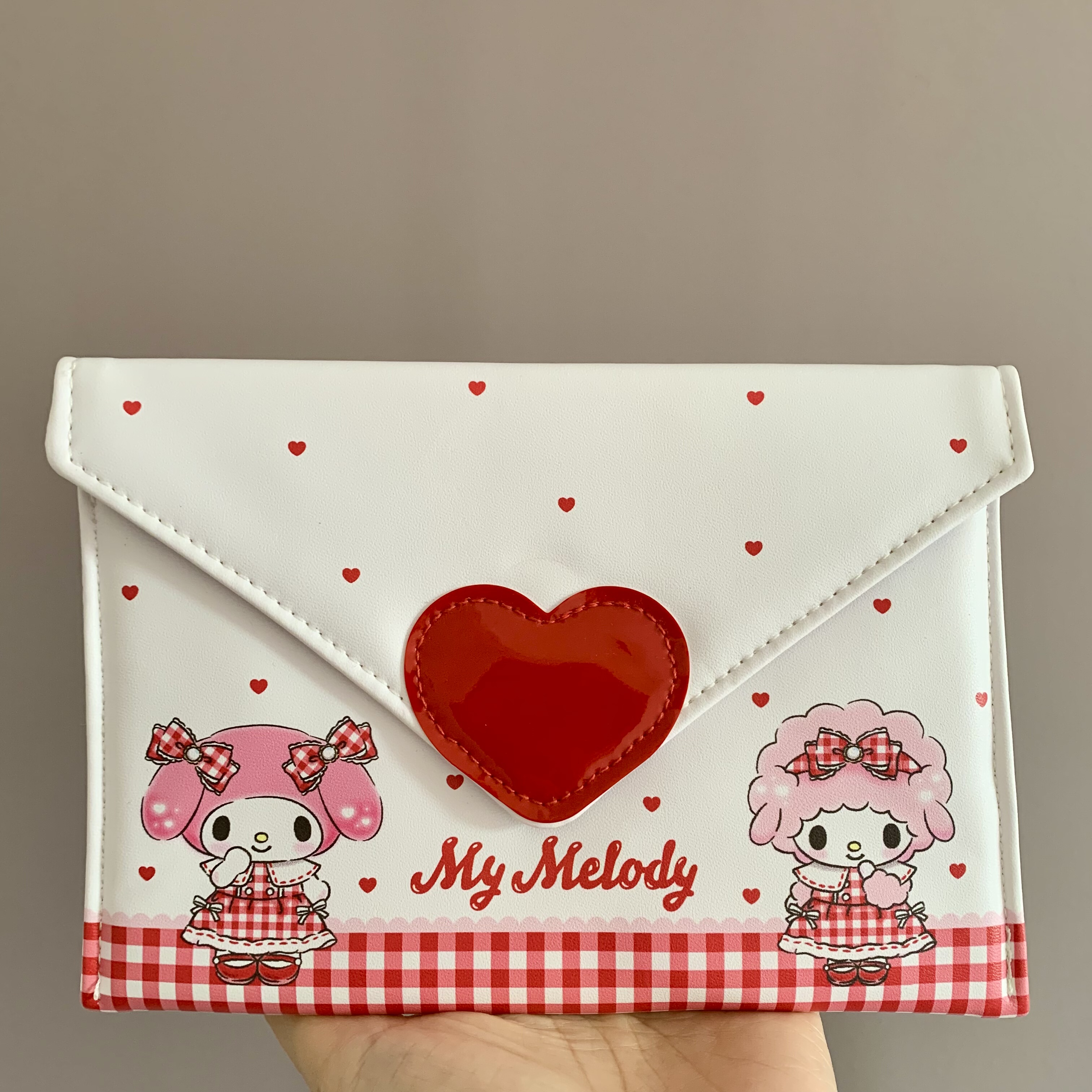 Sanrio三丽鸥melody小羊一番赏抽奖系列信封包蝴蝶结挂件