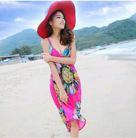 2017 波西米亚露背长裙 时尚 吊带沙滩巾 厂家直销 沙滩裙连衣裙|ruв категории Женская одежда, кружева свитер/шифон рубашка - от Buy2taobao.com для оказания профессиональной услуги покупки агента Taobao