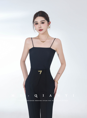 【MD千亿】女背心打底百搭时尚美背通勤薄款抹胸修身型