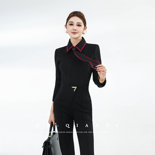 拼接衬衫 2025冬季 百搭显瘦气质上衣 幂格风尚 MD千亿