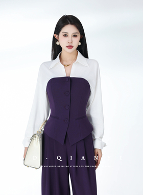 MD千亿【双生月令】2026春季百搭显瘦气质简约休闲显瘦上衣