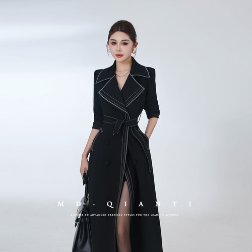 MD千亿【从容节奏】2025秋冬季新款显瘦气质拼接百搭高级时尚外套