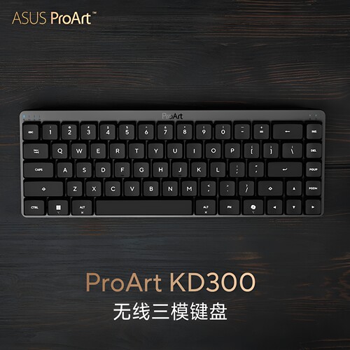 华硕ProArtKD300矮光轴键盘