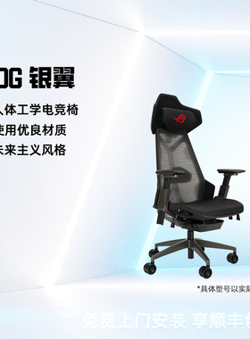 ROG 银翼 人体工学电竞椅 电竞家用舒适椅久不累全方位支撑椅子