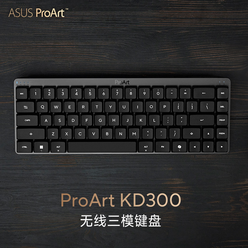 华硕ProArt KD300三模无线RX LP矮光轴键盘65配列小配列