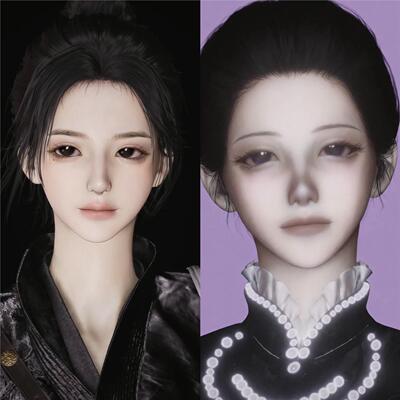 发2 伊莎贝拉 游侠儿 LEEI 燕云十六声捏脸女 端游手游通用