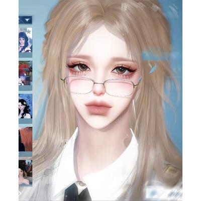 发3 lorenababy 温婉 忧郁姐感 逆水寒手游捏脸女通用