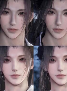 好美一张脸 贵气真人感 燕云十六声捏脸男 端游手游通用