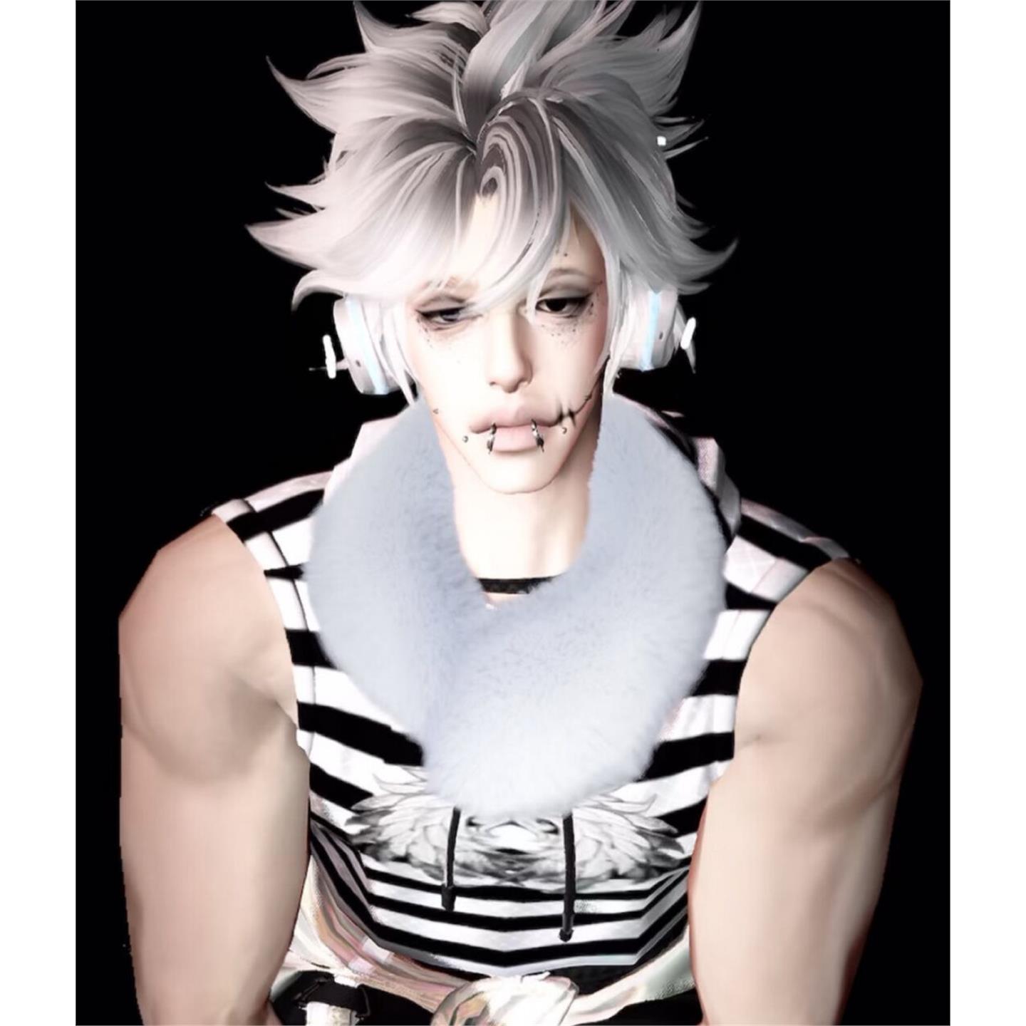 哑 野猫 逆水寒手游捏脸男通用