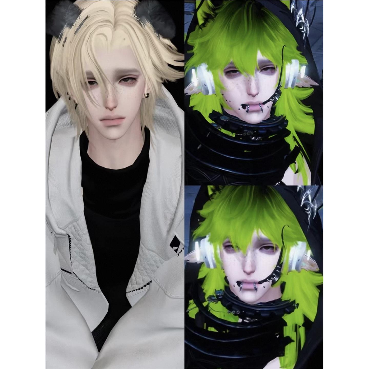 淡漠忧郁小狗 TT 逆水寒手游捏脸男通用