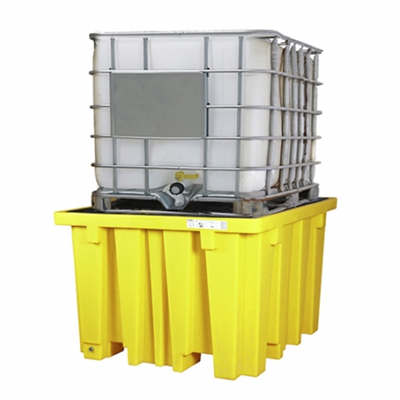 西斯贝尔ibc盛漏托盘spp105大容量承重防腐蚀聚乙烯吨桶托盘