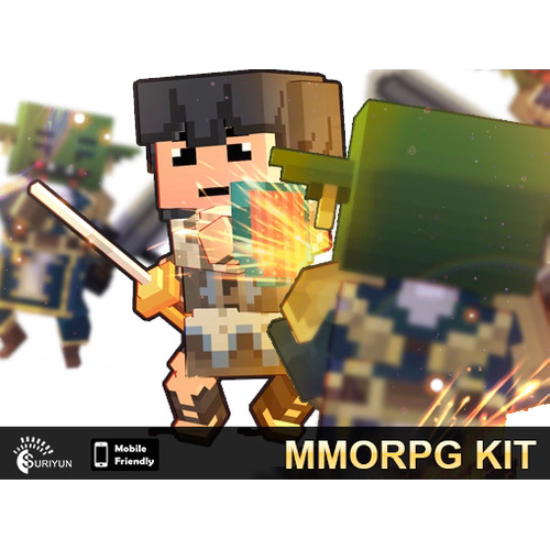 Unity3DMMORPG KIT游戏源码工程