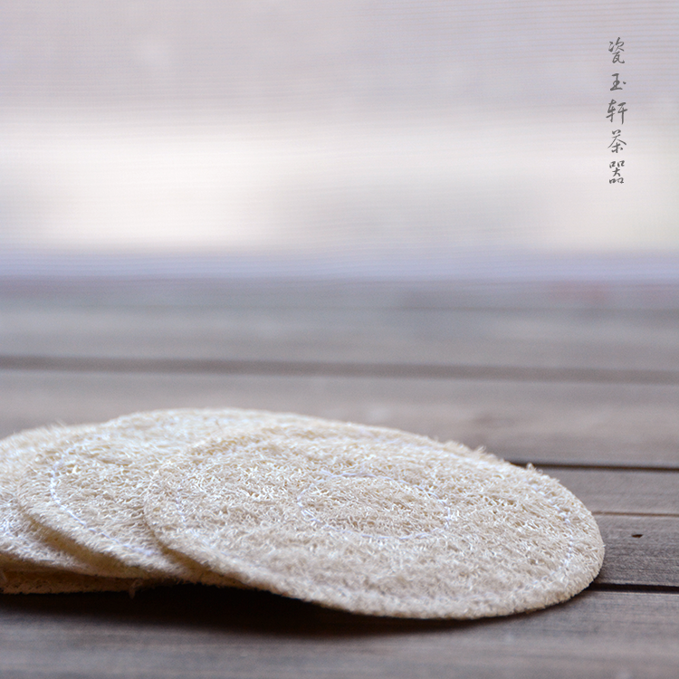 景德镇 瓷玉轩 陶瓷功夫茶具盖碗套组茶道配件丝瓜络防磕杯垫茶垫|msdalam kategori pinggan mangkuk, set teh, Majlis teh/dengan sifar - dari Buy2taobao.com untuk memberikan perkhidmatan ejen Taobao profesional membeli