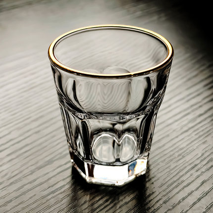 水晶玻璃创意高级感特色50ml白酒酒杯设计感轻奢精致高档烈酒器皿